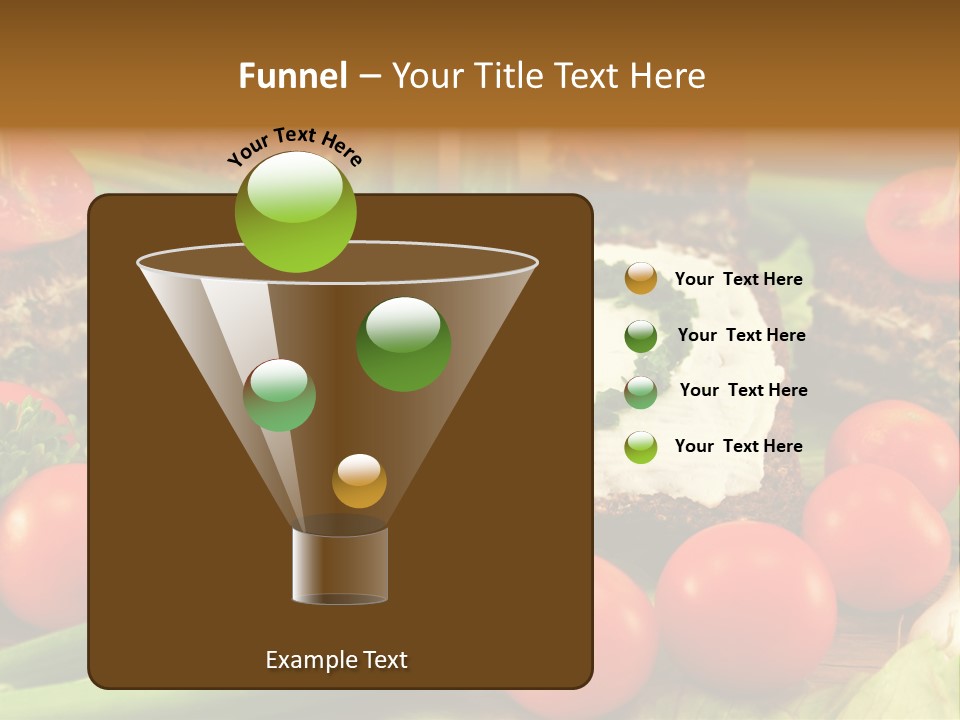 Fast Heart Food PowerPoint Template