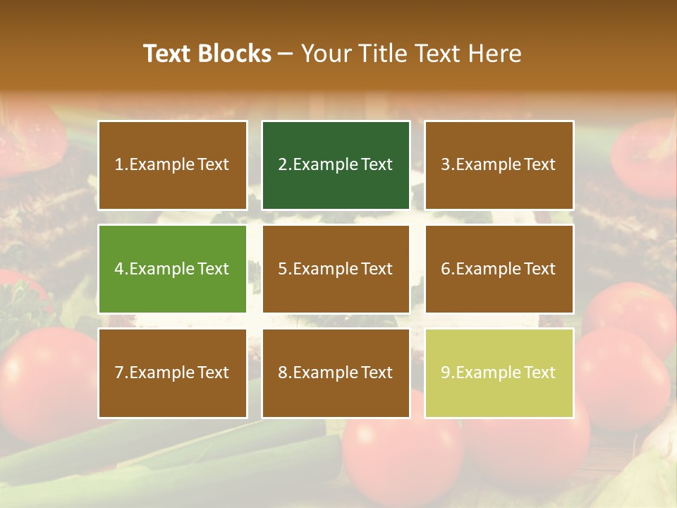 Fast Heart Food PowerPoint Template
