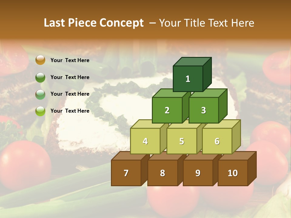 Fast Heart Food PowerPoint Template