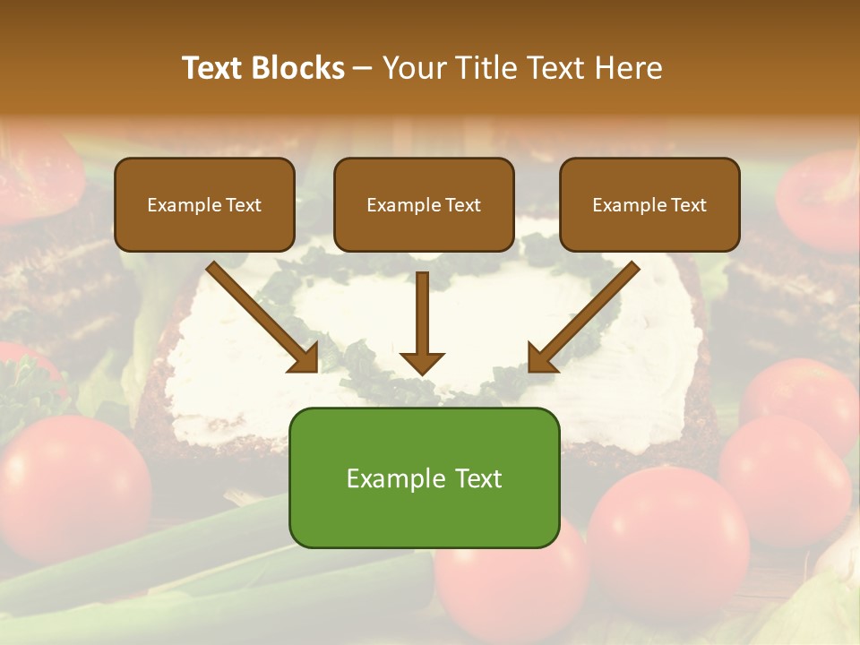 Fast Heart Food PowerPoint Template