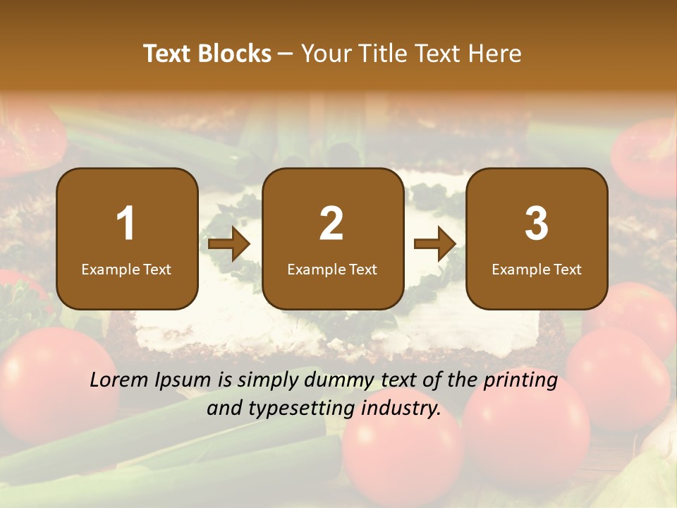 Fast Heart Food PowerPoint Template