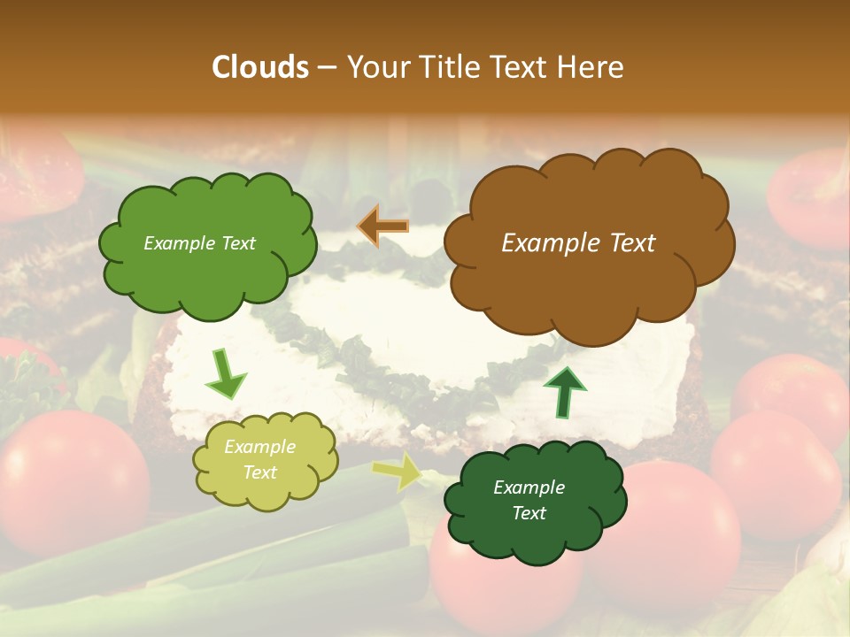 Fast Heart Food PowerPoint Template
