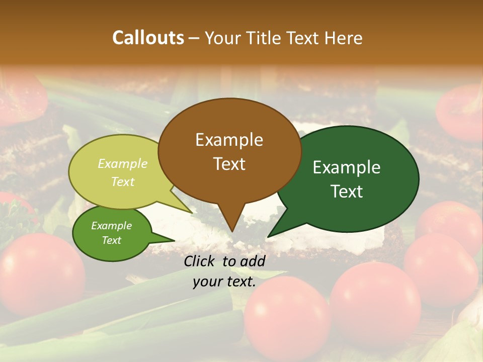 Fast Heart Food PowerPoint Template