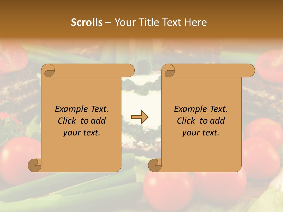 Fast Heart Food PowerPoint Template