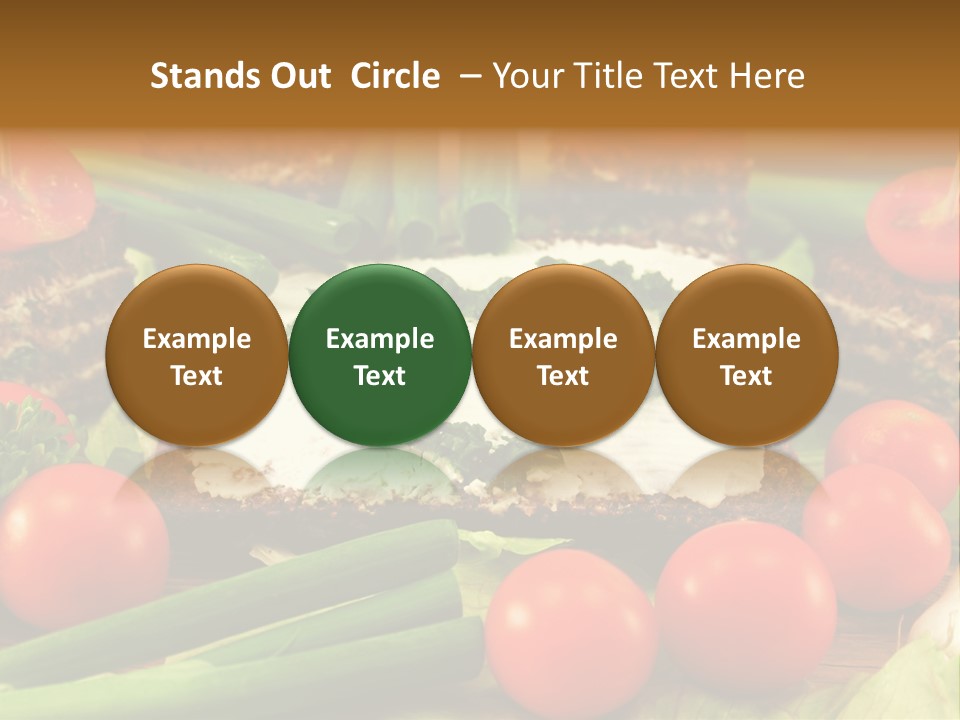 Fast Heart Food PowerPoint Template