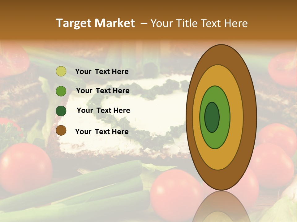 Fast Heart Food PowerPoint Template