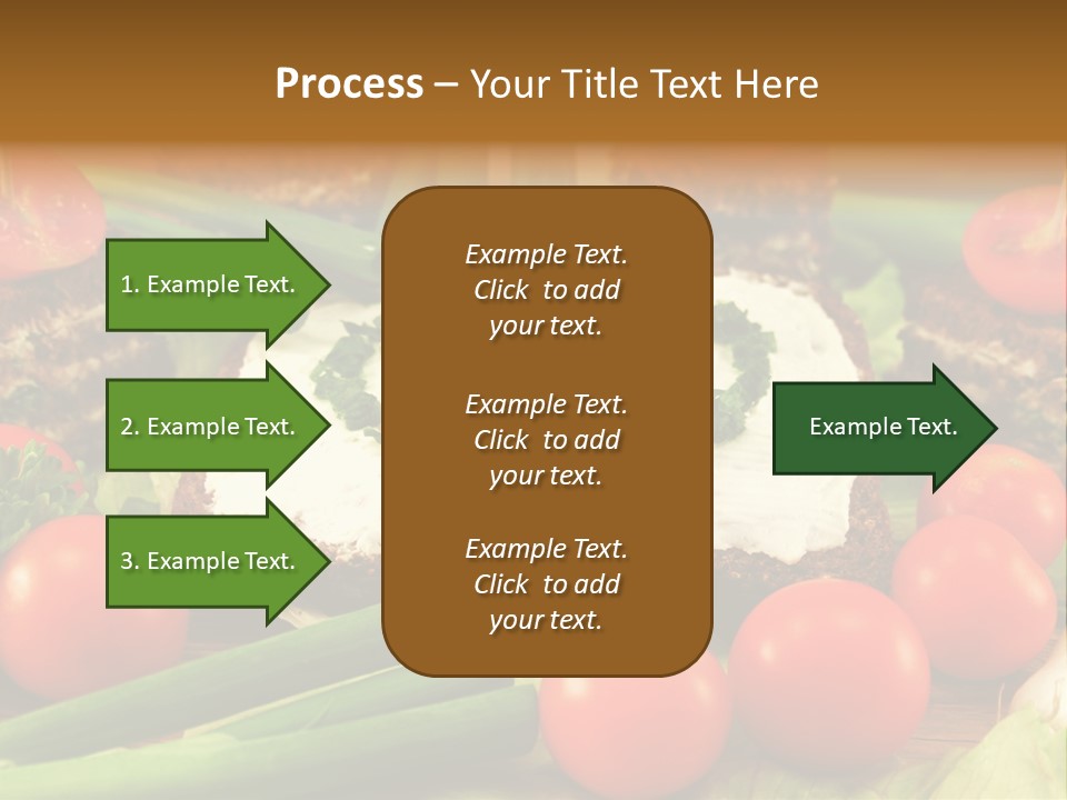 Fast Heart Food PowerPoint Template