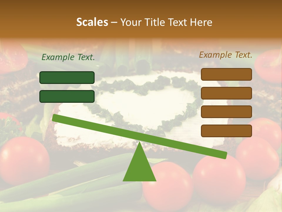 Fast Heart Food PowerPoint Template