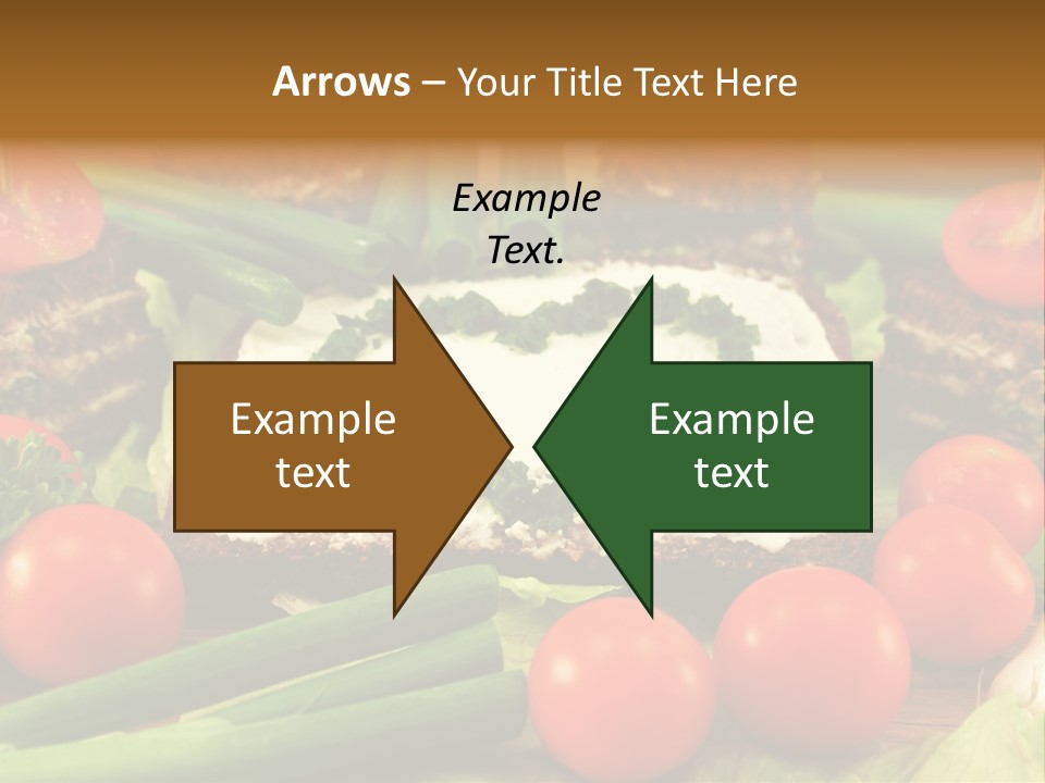 Fast Heart Food PowerPoint Template