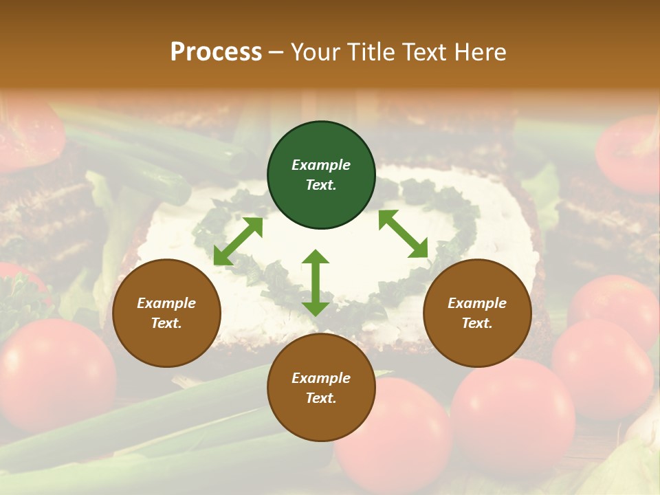 Fast Heart Food PowerPoint Template