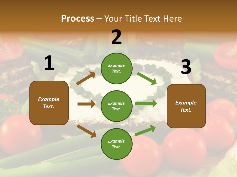 Fast Heart Food PowerPoint Template