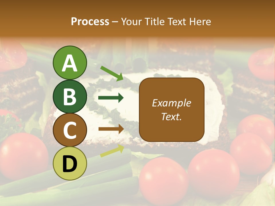 Fast Heart Food PowerPoint Template