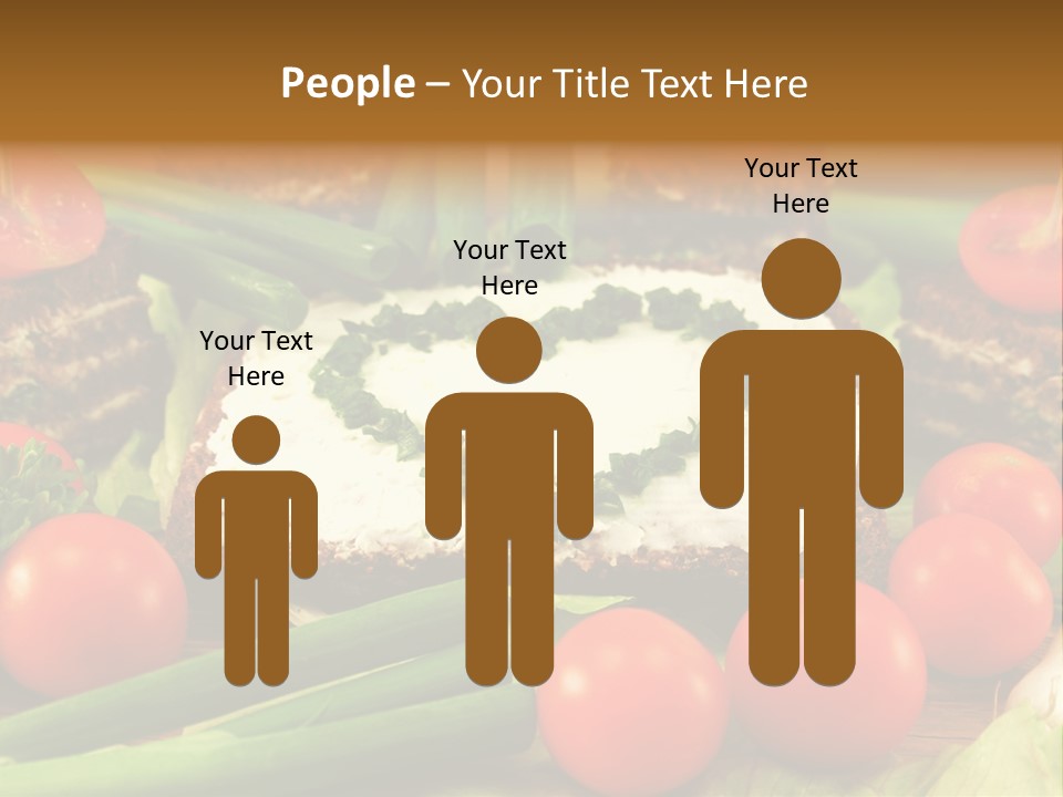 Fast Heart Food PowerPoint Template