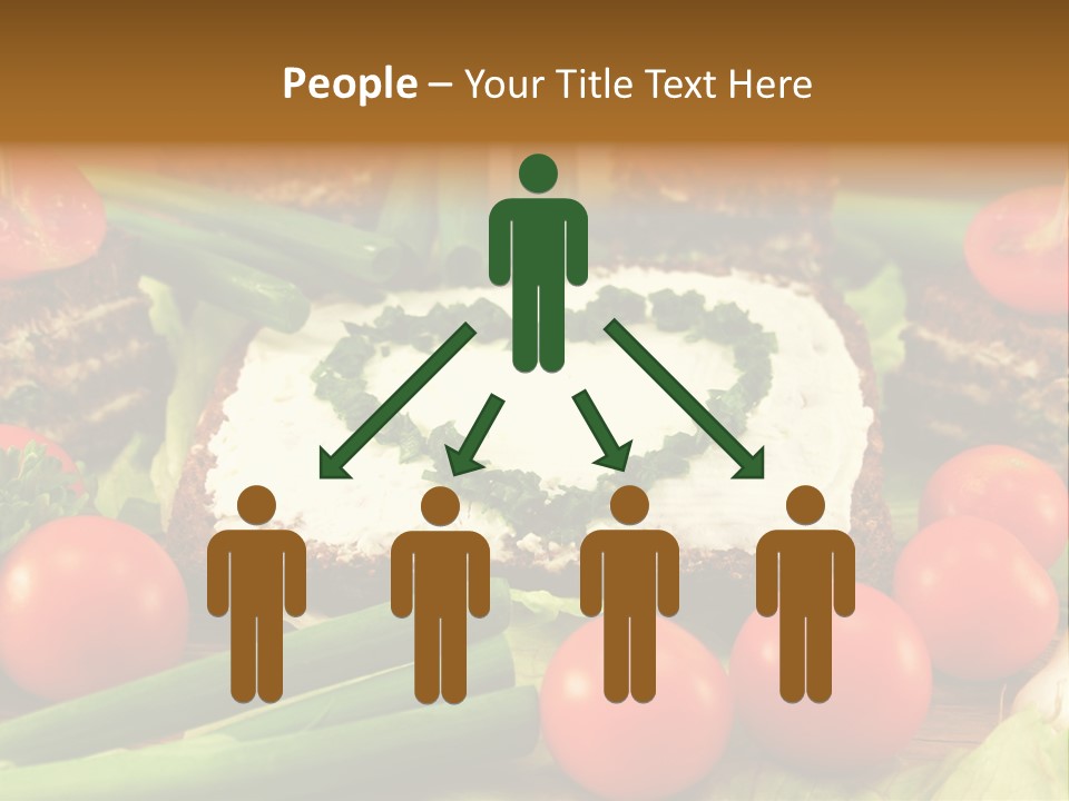 Fast Heart Food PowerPoint Template