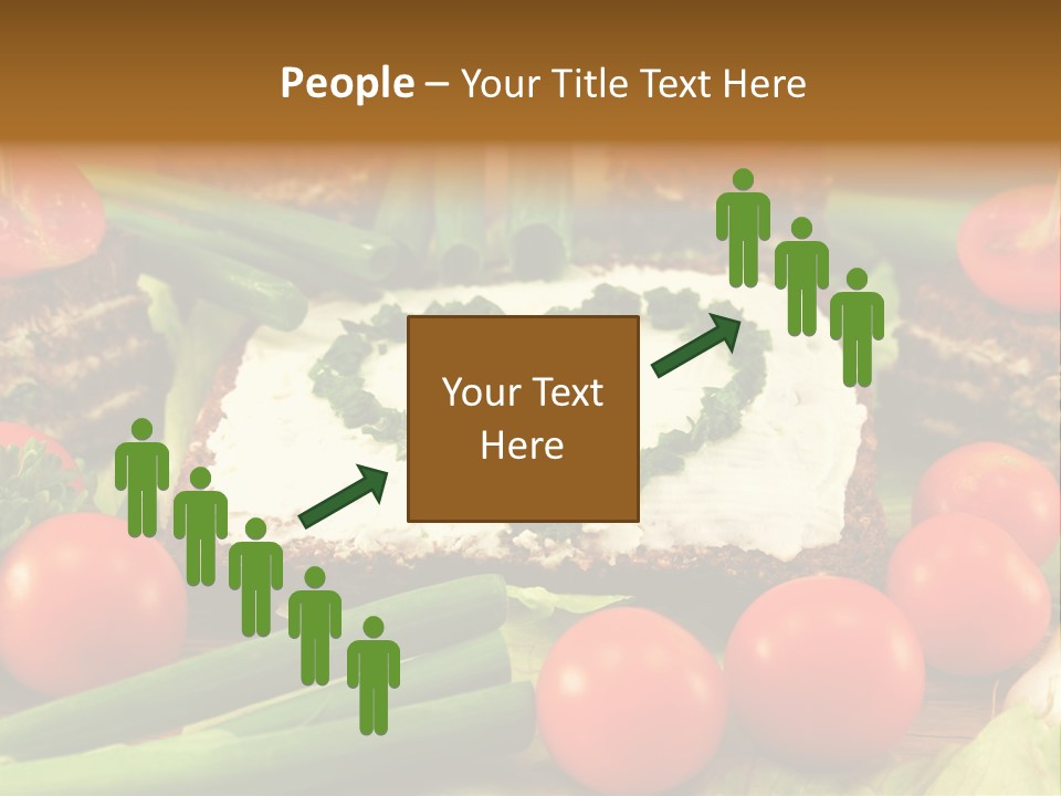 Fast Heart Food PowerPoint Template