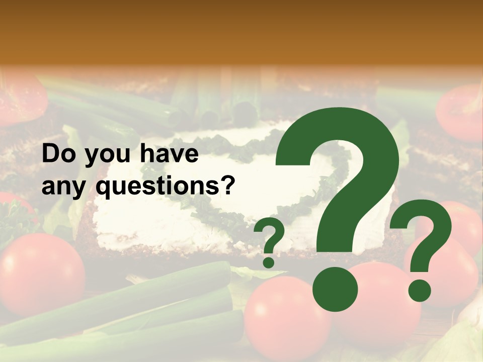 Fast Heart Food PowerPoint Template