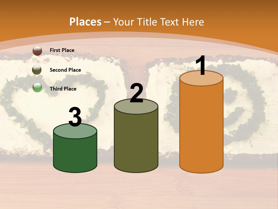 Vegetarian Child Smile PowerPoint Template