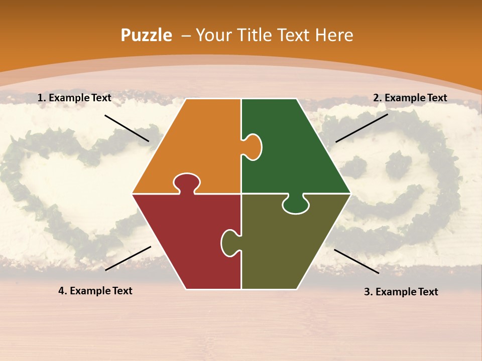 Vegetarian Child Smile PowerPoint Template