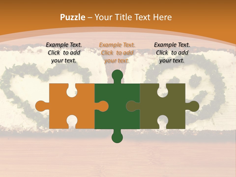 Vegetarian Child Smile PowerPoint Template