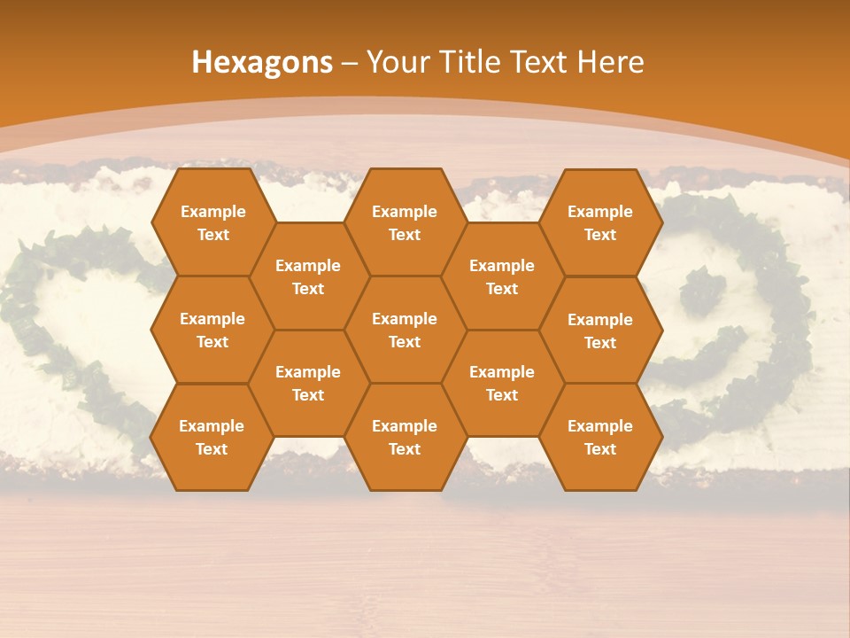 Vegetarian Child Smile PowerPoint Template