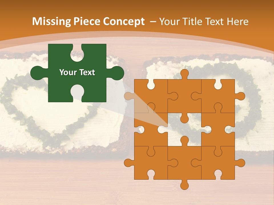 Vegetarian Child Smile PowerPoint Template