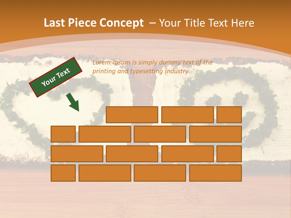 Vegetarian Child Smile PowerPoint Template