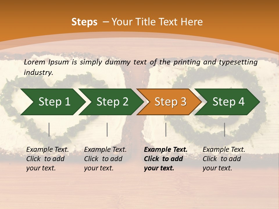 Vegetarian Child Smile PowerPoint Template