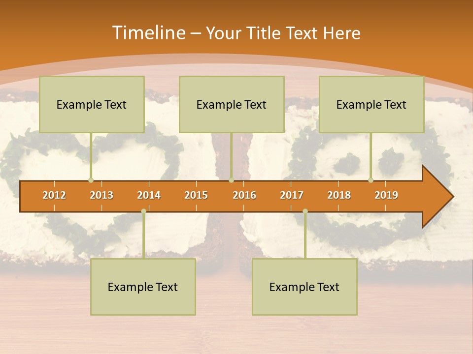 Vegetarian Child Smile PowerPoint Template