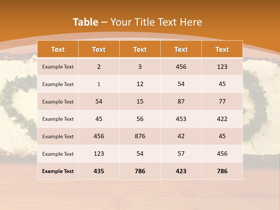 Vegetarian Child Smile PowerPoint Template