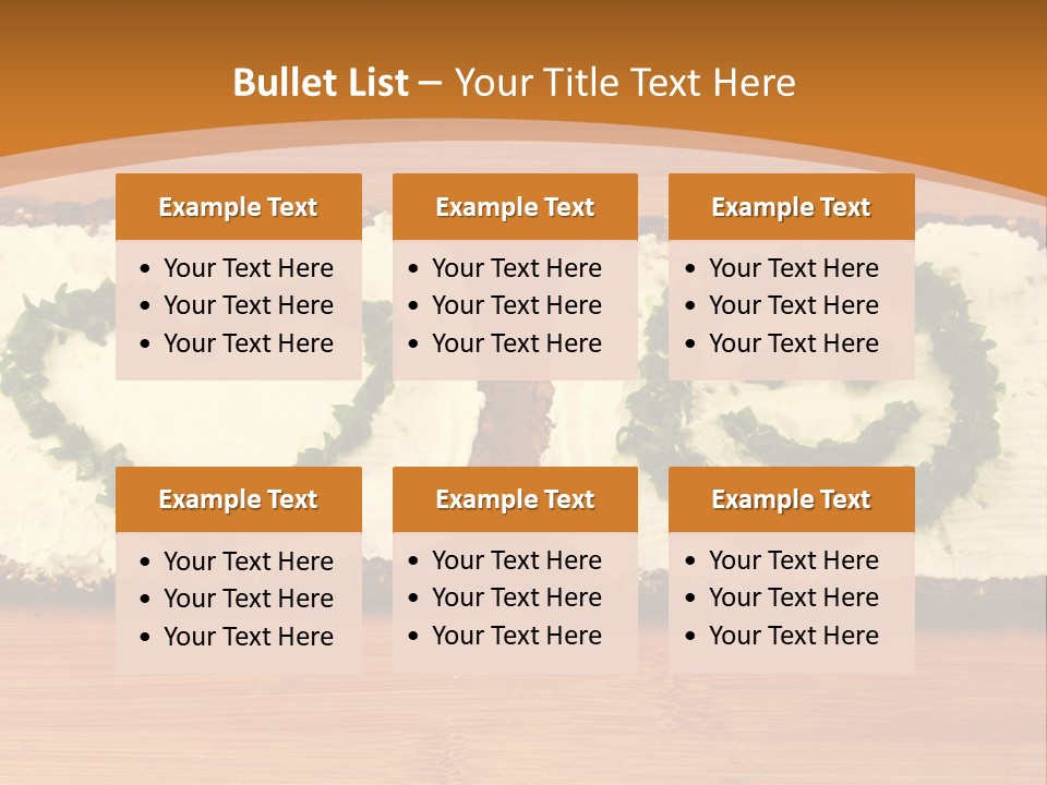 Vegetarian Child Smile PowerPoint Template