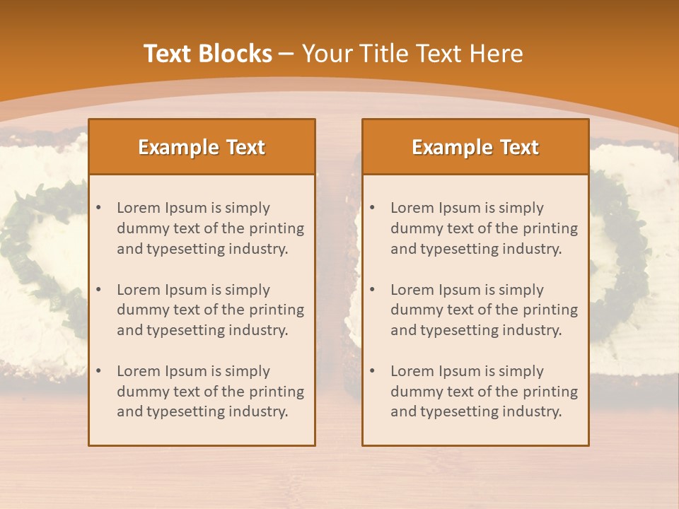 Vegetarian Child Smile PowerPoint Template