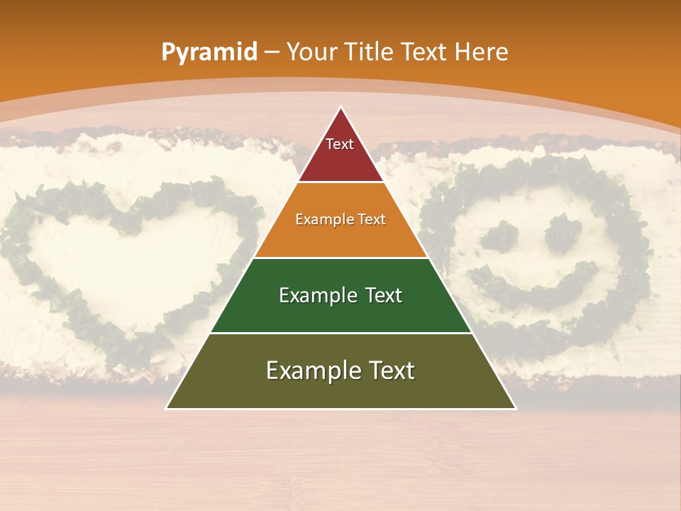 Vegetarian Child Smile PowerPoint Template