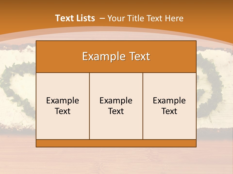 Vegetarian Child Smile PowerPoint Template