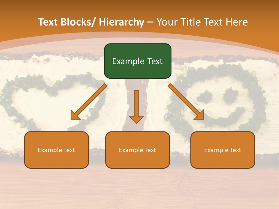 Vegetarian Child Smile PowerPoint Template