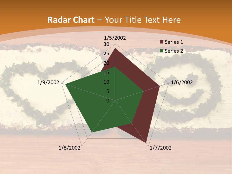 Vegetarian Child Smile PowerPoint Template