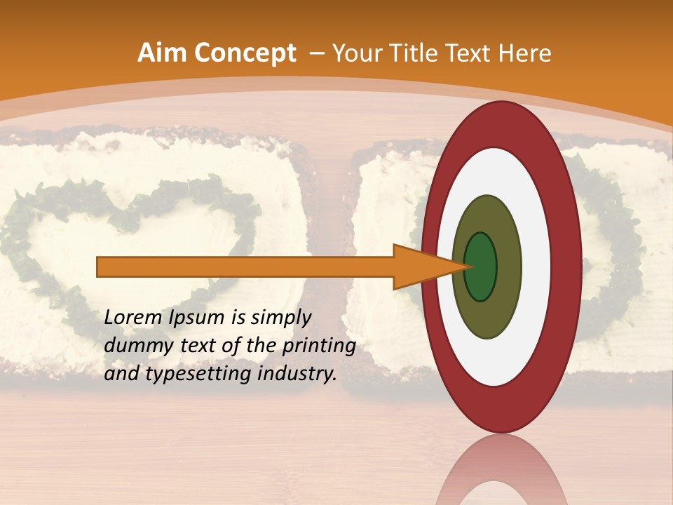 Vegetarian Child Smile PowerPoint Template