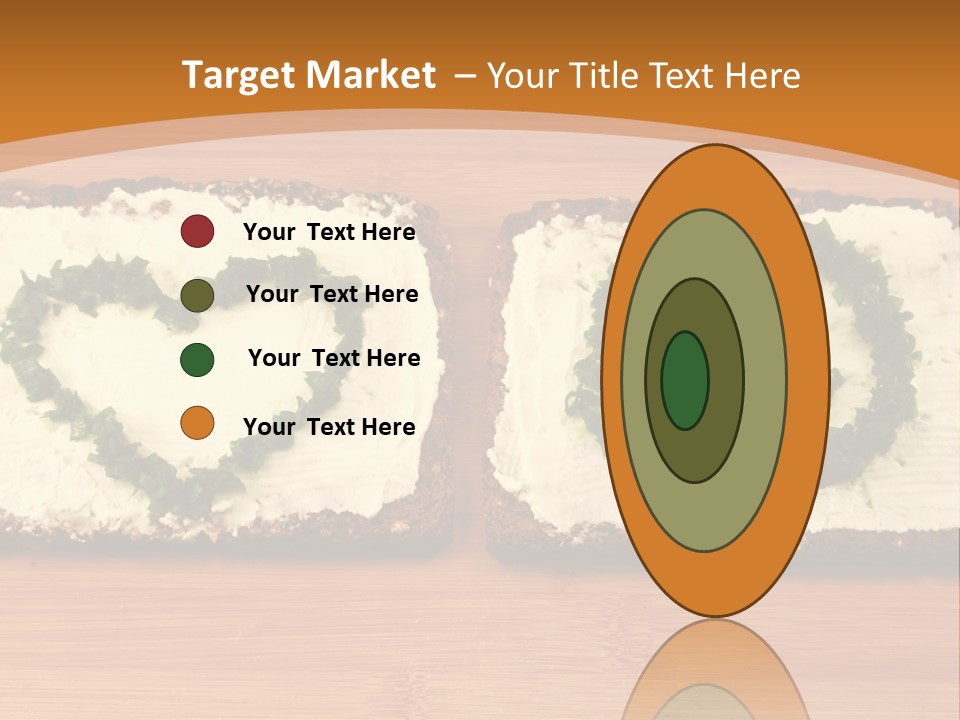Vegetarian Child Smile PowerPoint Template