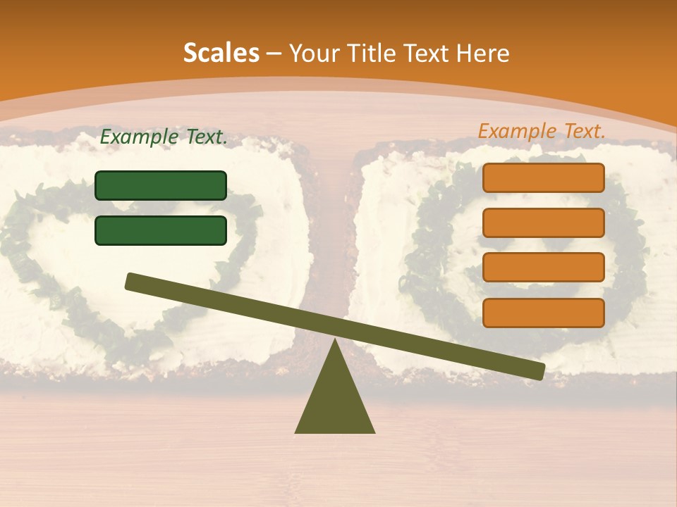 Vegetarian Child Smile PowerPoint Template