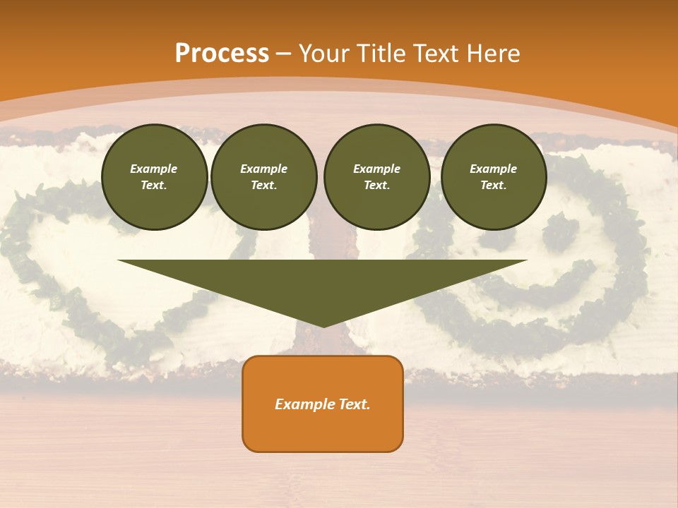 Vegetarian Child Smile PowerPoint Template