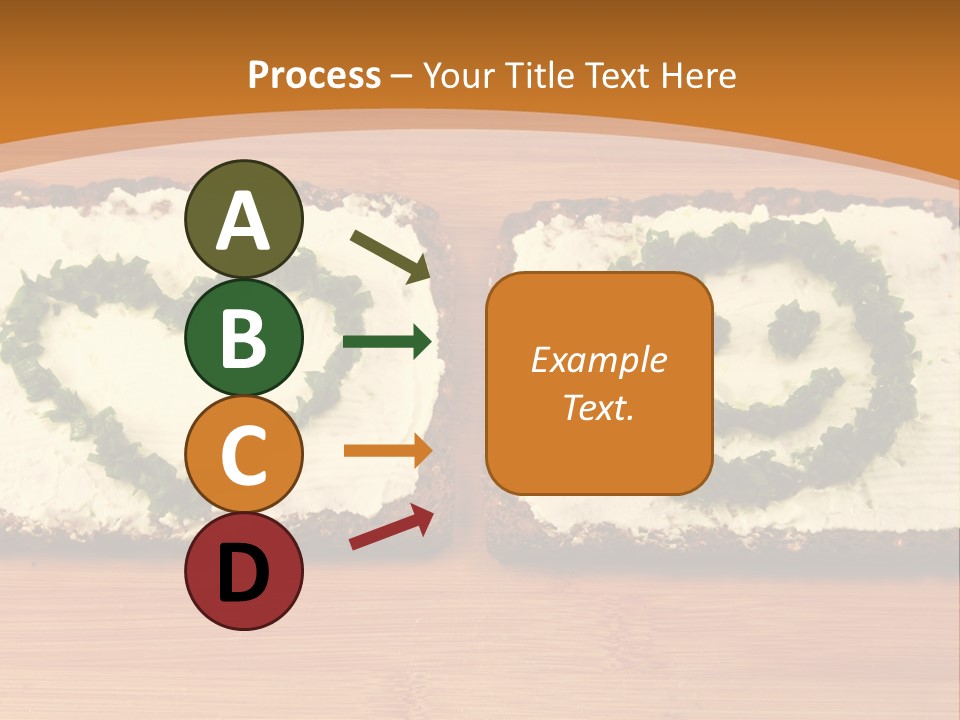Vegetarian Child Smile PowerPoint Template