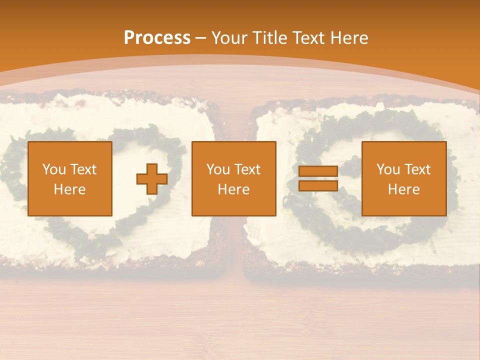 Vegetarian Child Smile PowerPoint Template
