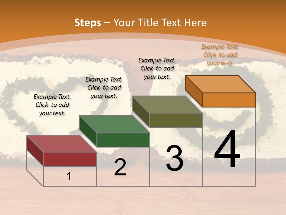 Vegetarian Child Smile PowerPoint Template