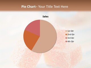 Fresh Peach Fructose PowerPoint Template