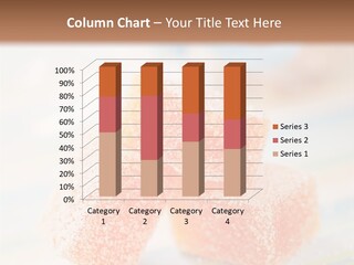 Fresh Peach Fructose PowerPoint Template