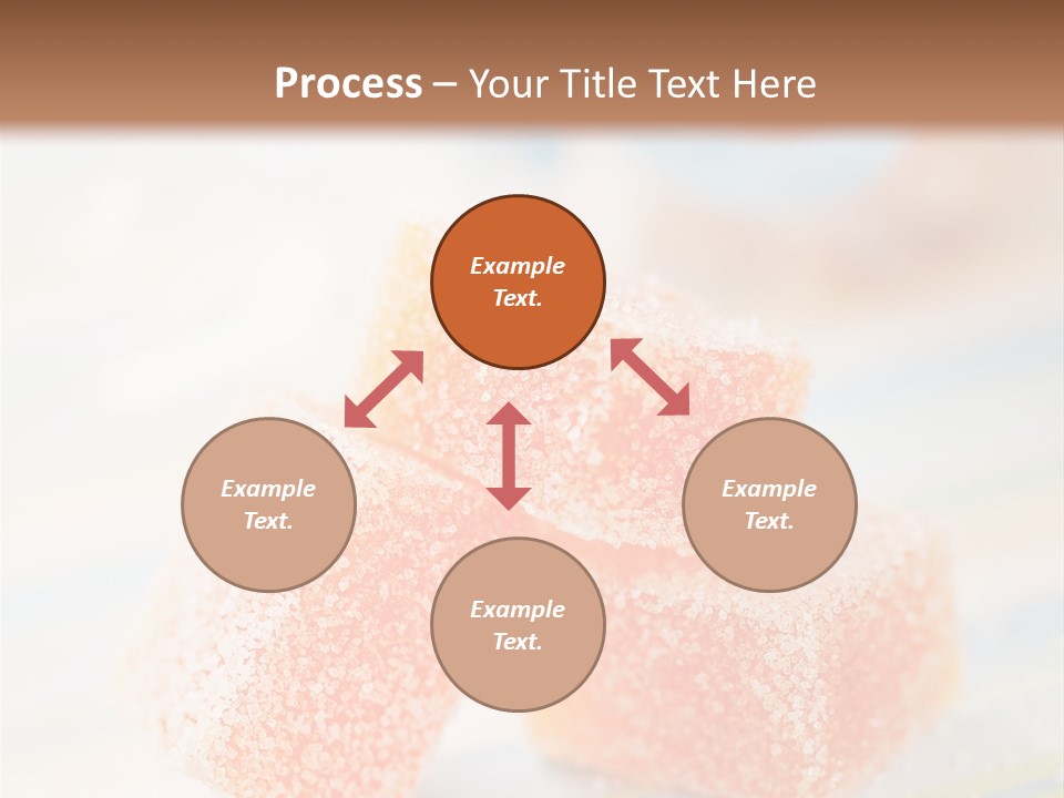 Fresh Peach Fructose PowerPoint Template