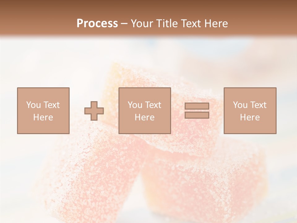 Fresh Peach Fructose PowerPoint Template