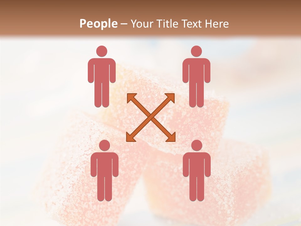 Fresh Peach Fructose PowerPoint Template