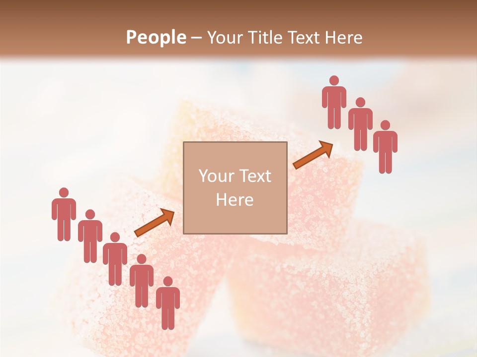 Fresh Peach Fructose PowerPoint Template