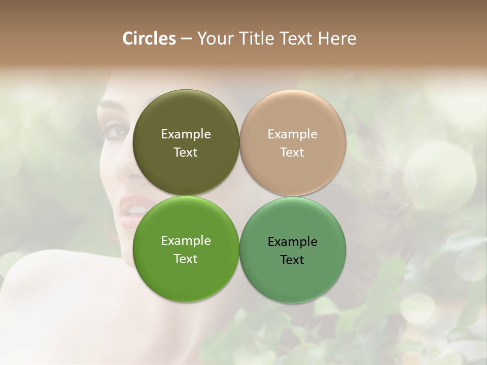 Portrait Outdoor Care PowerPoint Template