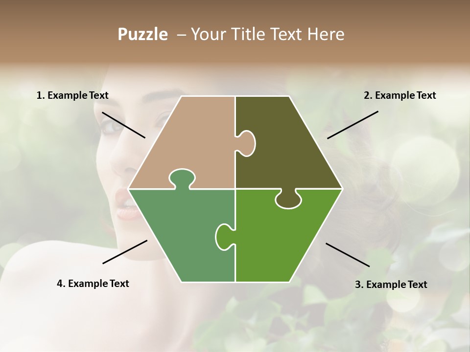 Portrait Outdoor Care PowerPoint Template